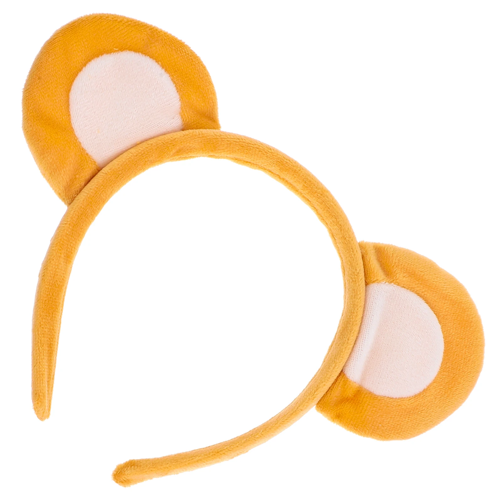 

Bear Ear Headband Cute Animal Ears Hairband Lightweight Comfortable Reusable Costume Accessory Soft Makeup Headwear Versatile