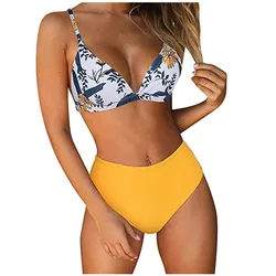 Kobiety Bandeau wyściełane Push Up strój kąpielowy stroje kąpielowe stroje kąpielowe stroje kąpielowe Bikini zestaw stroje kąpielowe 2024 kobiety letnie damskie stroje plażowe