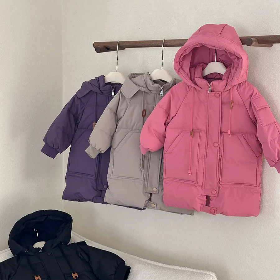 

Style children's cold-proof clothing, thick and warm cotton-padded jacket for autumn and winter, children's coat top