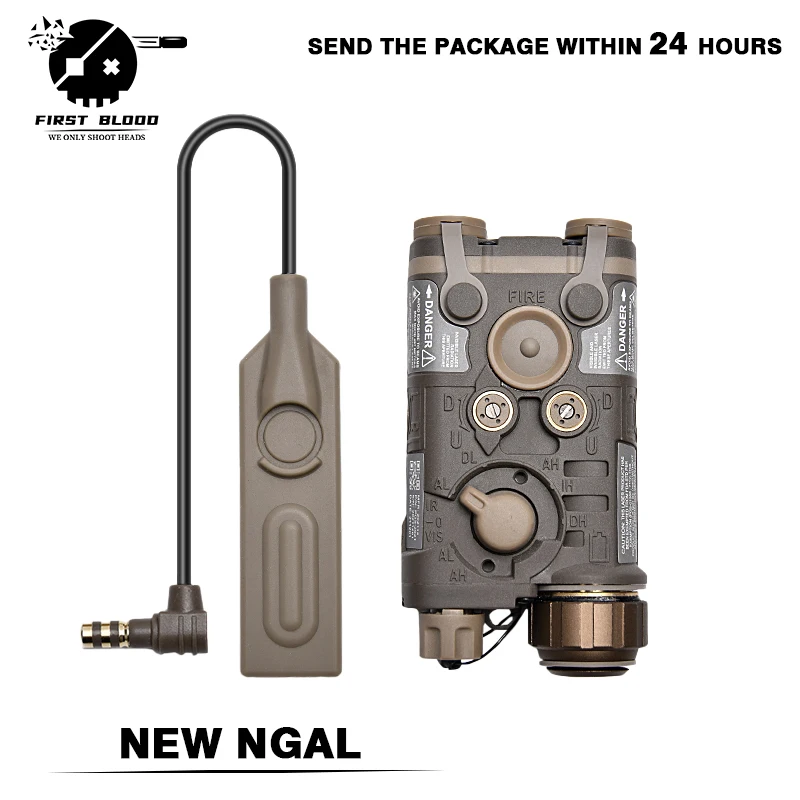 

New L3/NGAL NGAL/LA23 Aiming Laser IR Laser Tactical Nylon Equipment flashlight Accessory fit Mlok Pressure Switch Mount