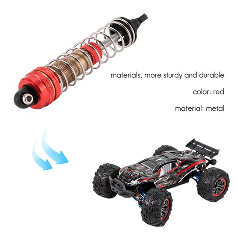 

AS96-4 шт. металлические амортизаторы демпфер для XLF X03 X04 X-03 X-04 1/10 RC Car Monster Truck обновление замена красный