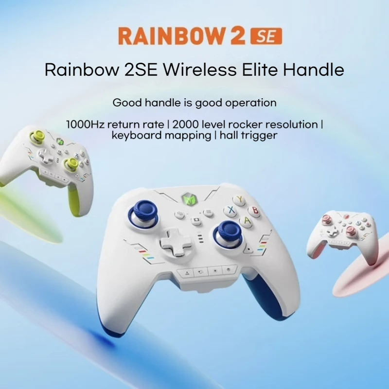 Bigbig Won Rainbow 2 Se Game Controller Hall Trigger Native Motion Soft Rubber Grip Keyboard Mapping Supports Pc Switch Iso