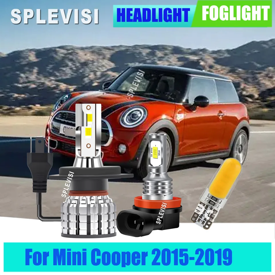 

12v H4 H11 Hi Low Beam Headlamp Side Light - uses in severe rainstorms, fog, and snow For Mini Cooper 2015 2016 2017 2018 2019