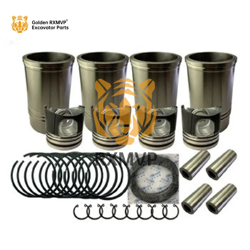 Factory Manufacture Wholesale Diesel Engine Spare Parts For Komatsu S6D95L Engine Cylinder Liner Kit