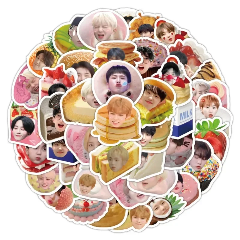 Adesivos de Desenhos Animados SEVENTEENS, Produtos Temáticos, Decalques de Emoji Fofos, Adesivos Decorativos para Capas de Celular e Ornamentação Diária