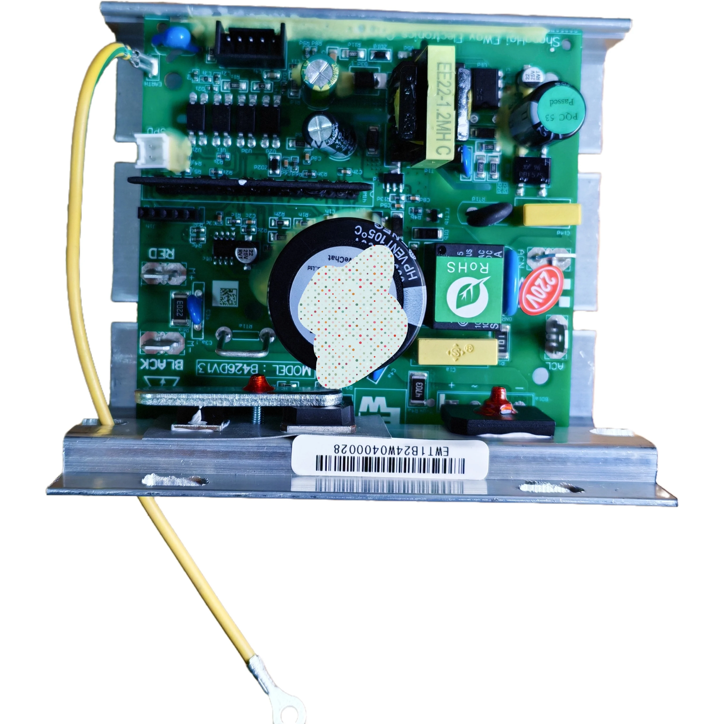 Tablero principal para cinta de correr para DOMYOS T500B, placa controladora de ordenador de Control inferior Universal