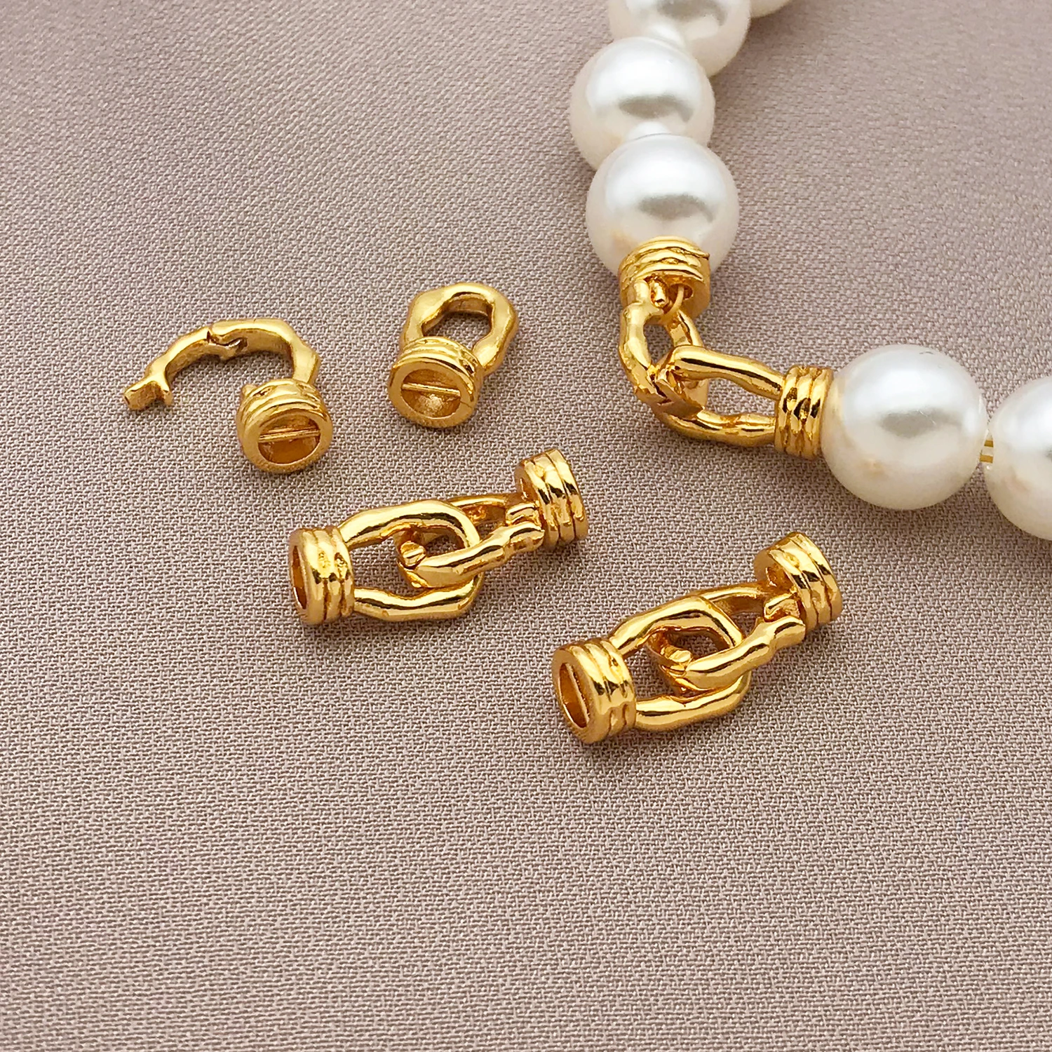2/4pcs Brass 18K Gold Plated T - Gold Plated Jewelry 评论和价格
