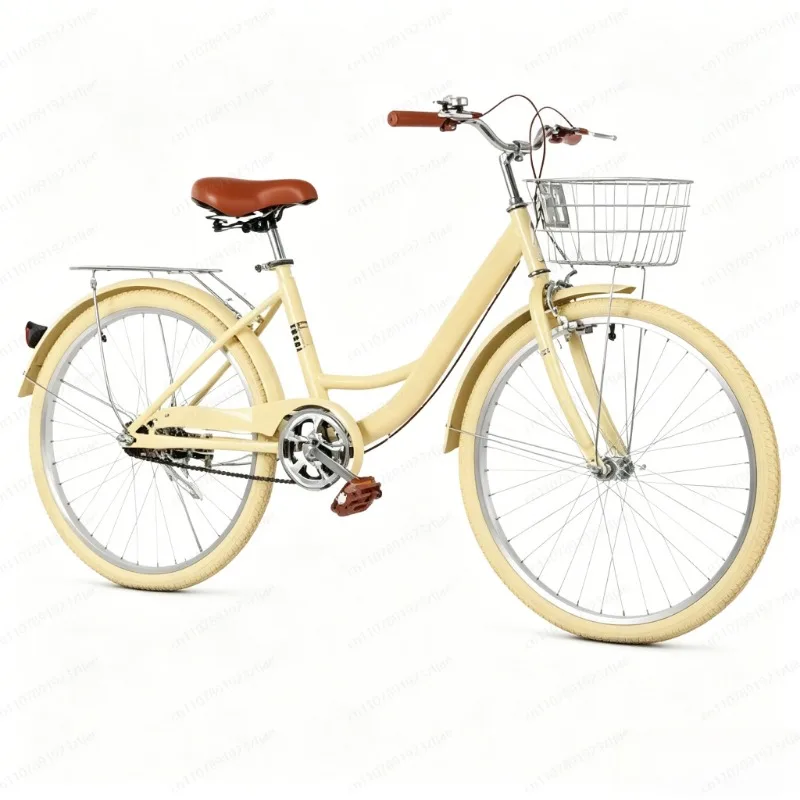 Urban Commute Princess Bike 20/22/24 Inch Classic Road Bicycle For Women Daily Riding