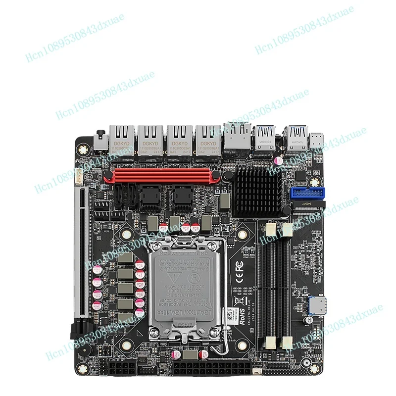 Q670 Main Board 6 Disk, Support 12-14 Generation CPU Can Be Remotely Operating System Multiplexing