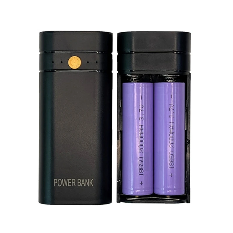 573A Несвариваемый чехол для мобильного блока питания 18650 Портативный чехол для блока питания «сделай сам»