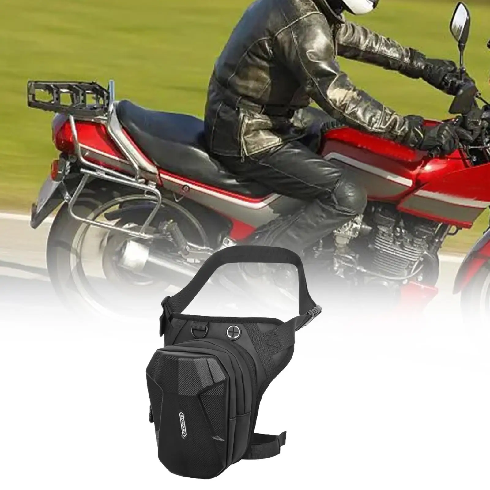 Thigh Drop Leg Bag Motorcycle Waist Pack for Racing Outdoor Hiking