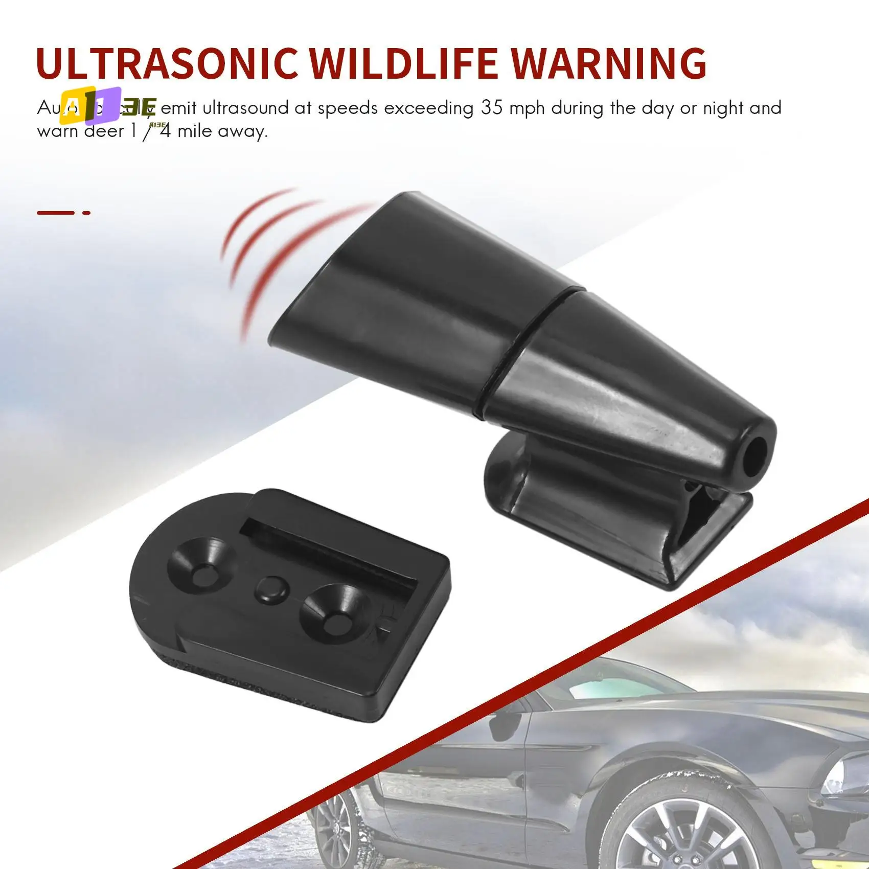 A03E-8Pcs Save A Deer Whistles Deer Warning Devices For Cars & Motorcycles Suv Atv Deer Collisions Car Deer Warning Ultrasonic W