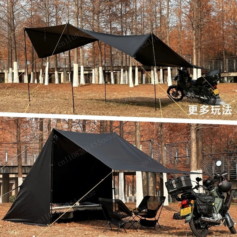 Outdoor car general purpose car side tent electric new energy vehicle camping shelter light canopy side tent