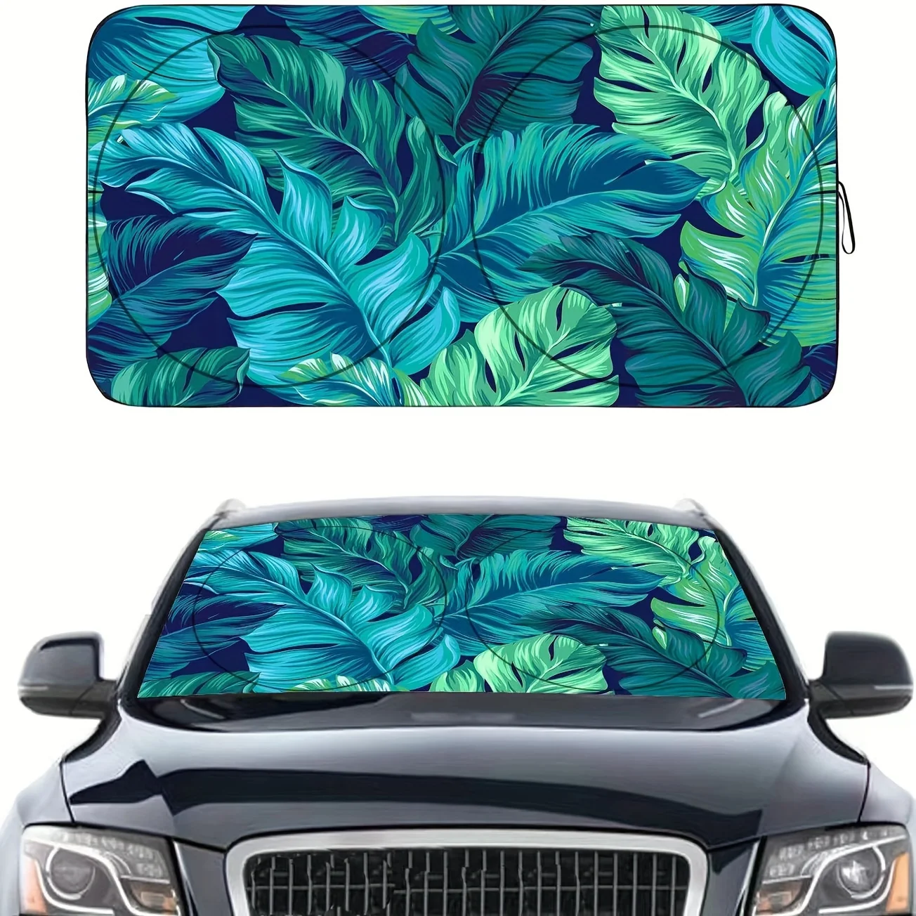 1pc Car Sunshade - Protects Car Interior From Sunlight, UV Rays, And Heat During Summer, Prevents Direct Exposure To The Sun And
