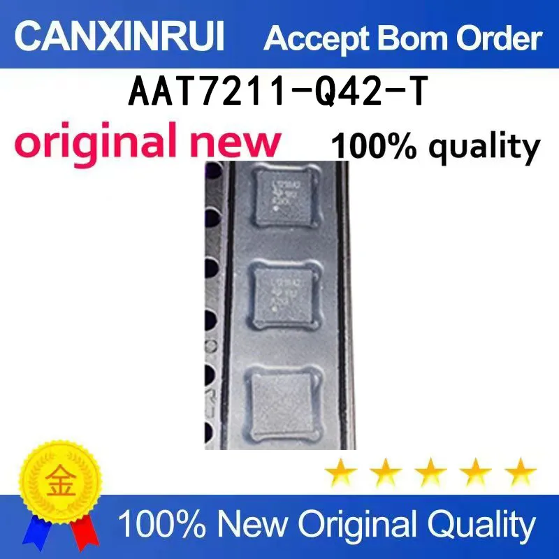 

（5pcs-100pcs）Brand new original AAT7211-Q42-T AAT7211 LCD screen chip QFN in stock