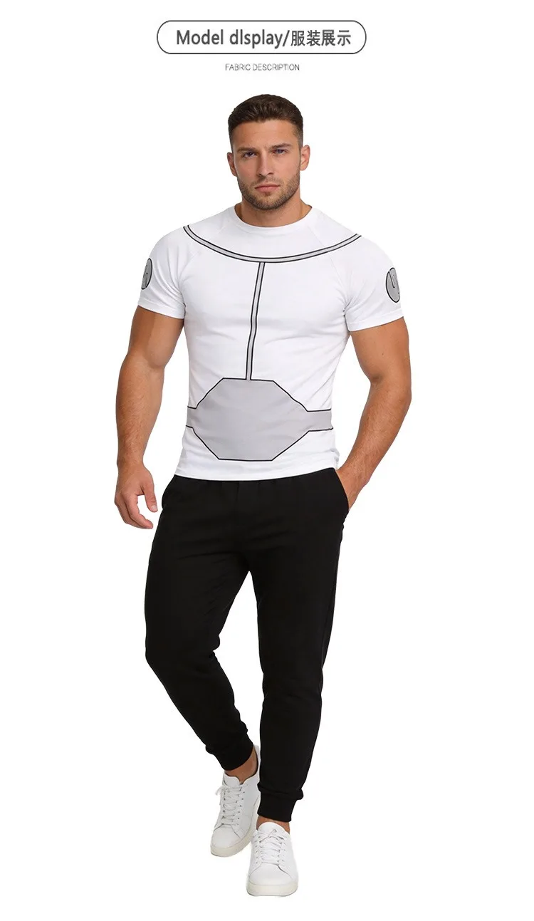 Viltrumite Kompressionsshirt Invincible Cosplay Rash Guard Tauch-T-Shirt BJJ Boxen MMA Bademode Herren Rashguards Gym Top Kleidung – Detail 2