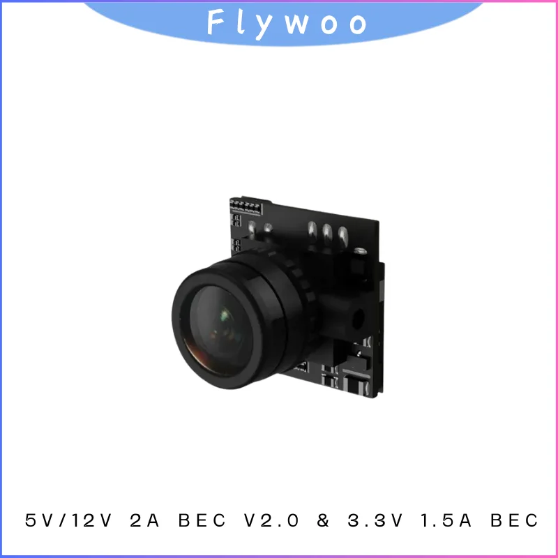 

Nano Camera Flywoo 1S V3 NTSC/PAL 1/3-дюймовый CMOS соотношение 4:3, высокопроизводительная микро-камера FPV для компактных дронов Tiny Whoop