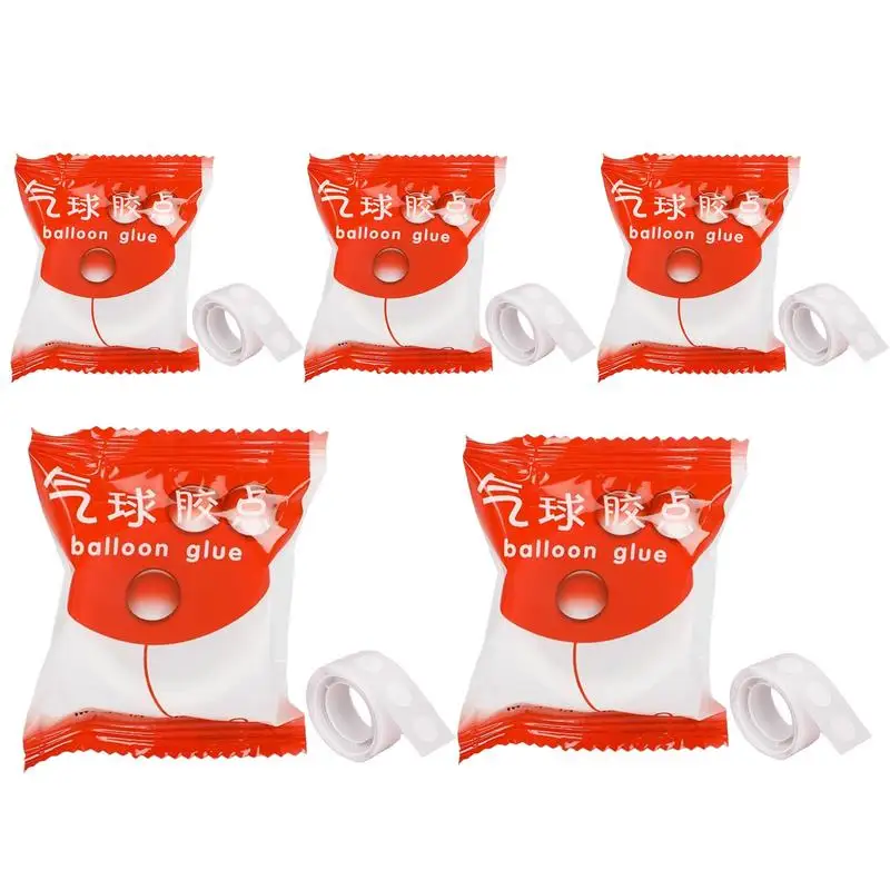 Balloon Sticky Dot Balloon Tape With Strong Adhesion Glue Dot Sticky Dots Portable For Wedding Room Decoration Birthday Parties