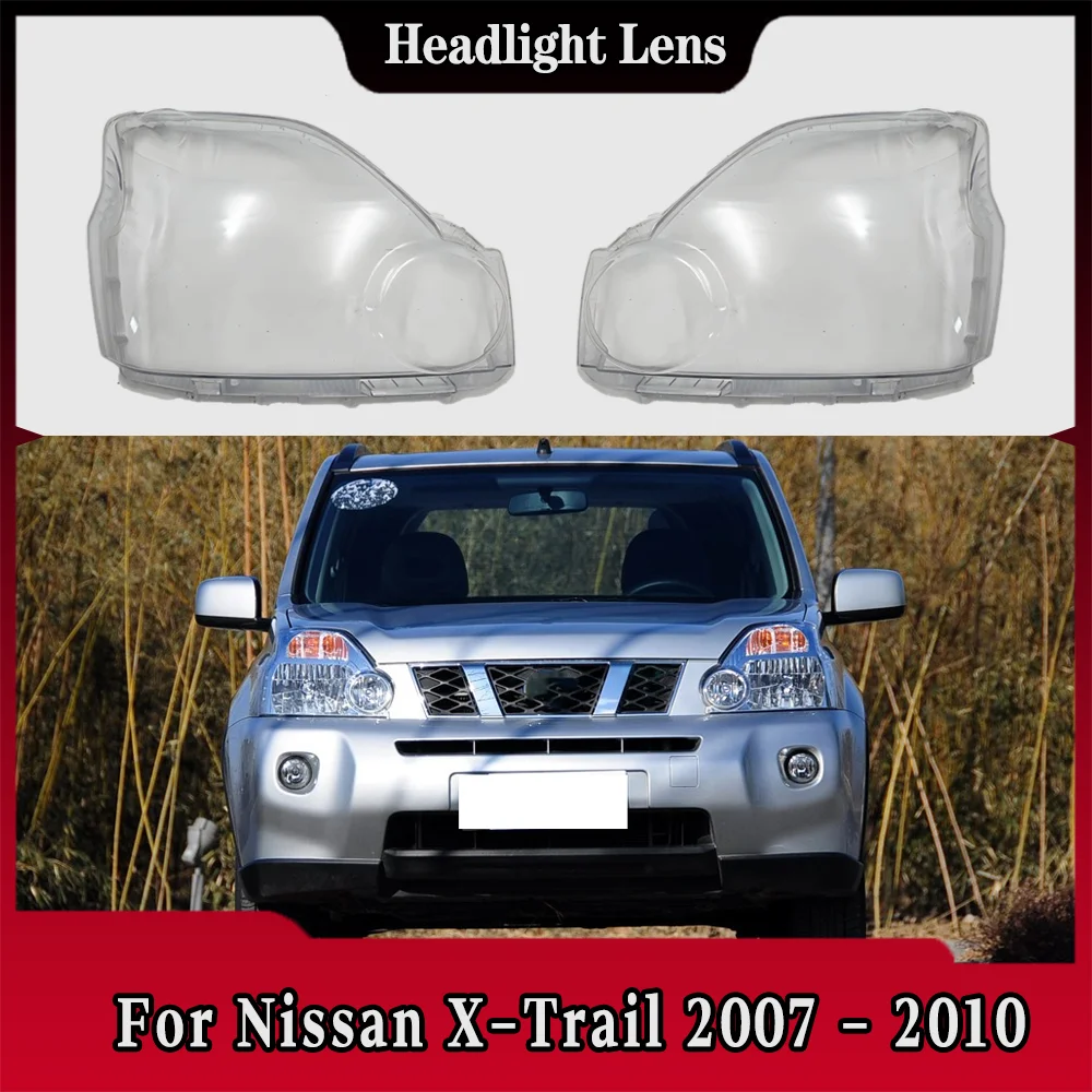 

Для Nissan X-Trail 2007 2008 2009 2010, крышка передней фары, корпус фары, абажур из плексигласа, замена оригинальных линз