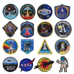 astronaut Embroidery Patch high quality aerospace Lovers Logo Armband Badge Applique For Jacket Jeans bag Hat Backpack Clothes