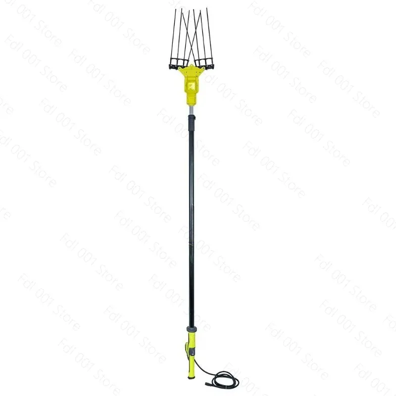 Telescopic Long Handle Electric Fruit Shaker Picker Portable Garden Harvest Tool for Olive Walnut Berry Fruit Collecting Work