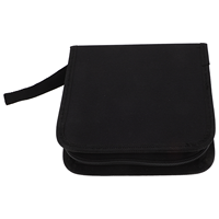 80 Pcs Cd Case Holder Dvd Storage Box ganizer With Zipper Closure Hard Disc Bags Cases Blue Color Cd Binder Cd Holder Car