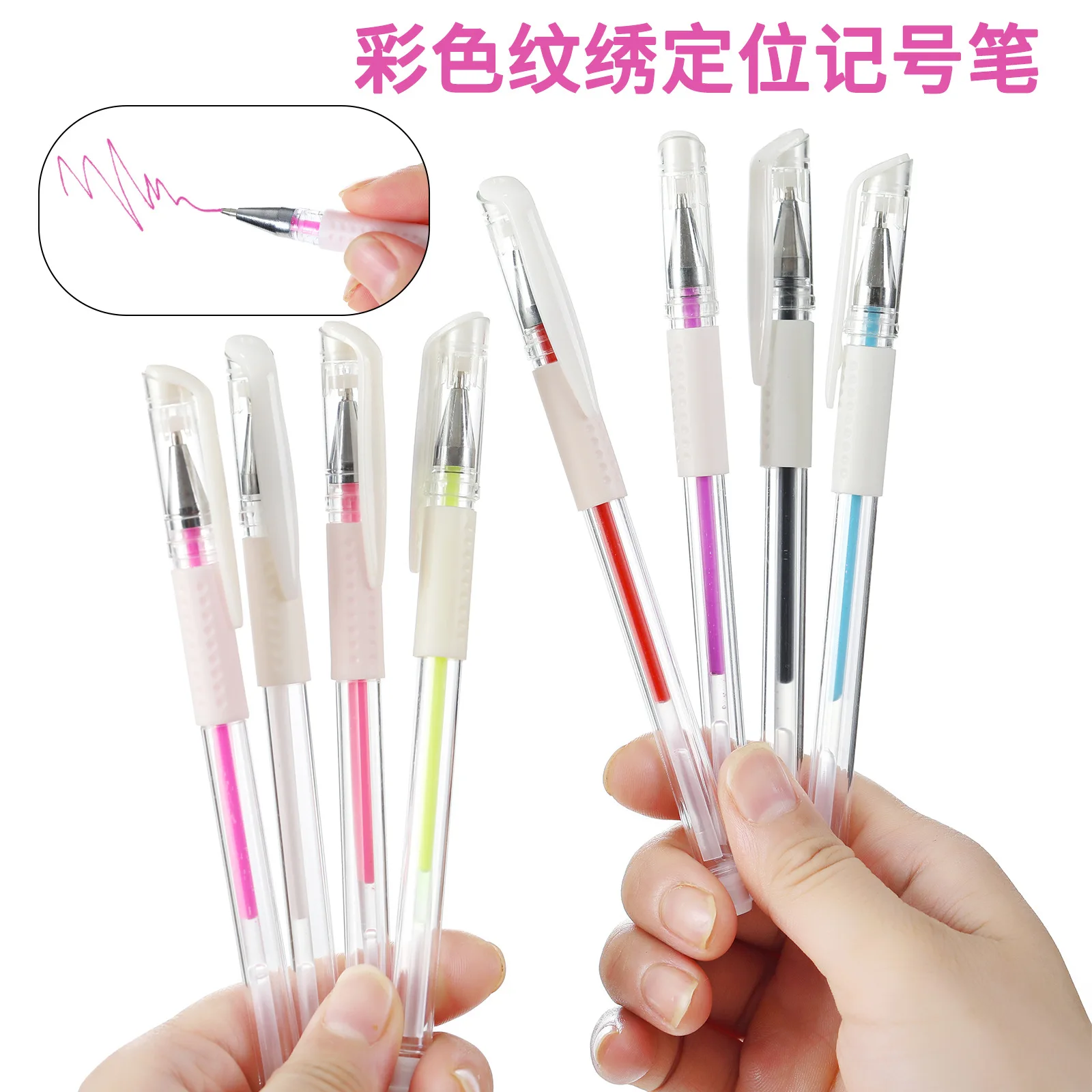 1PC Waterproof Eyebrow Accessories 0.5 MM Tattoo Surgical Skin Marker Pen for Permanent Makeup Supplies