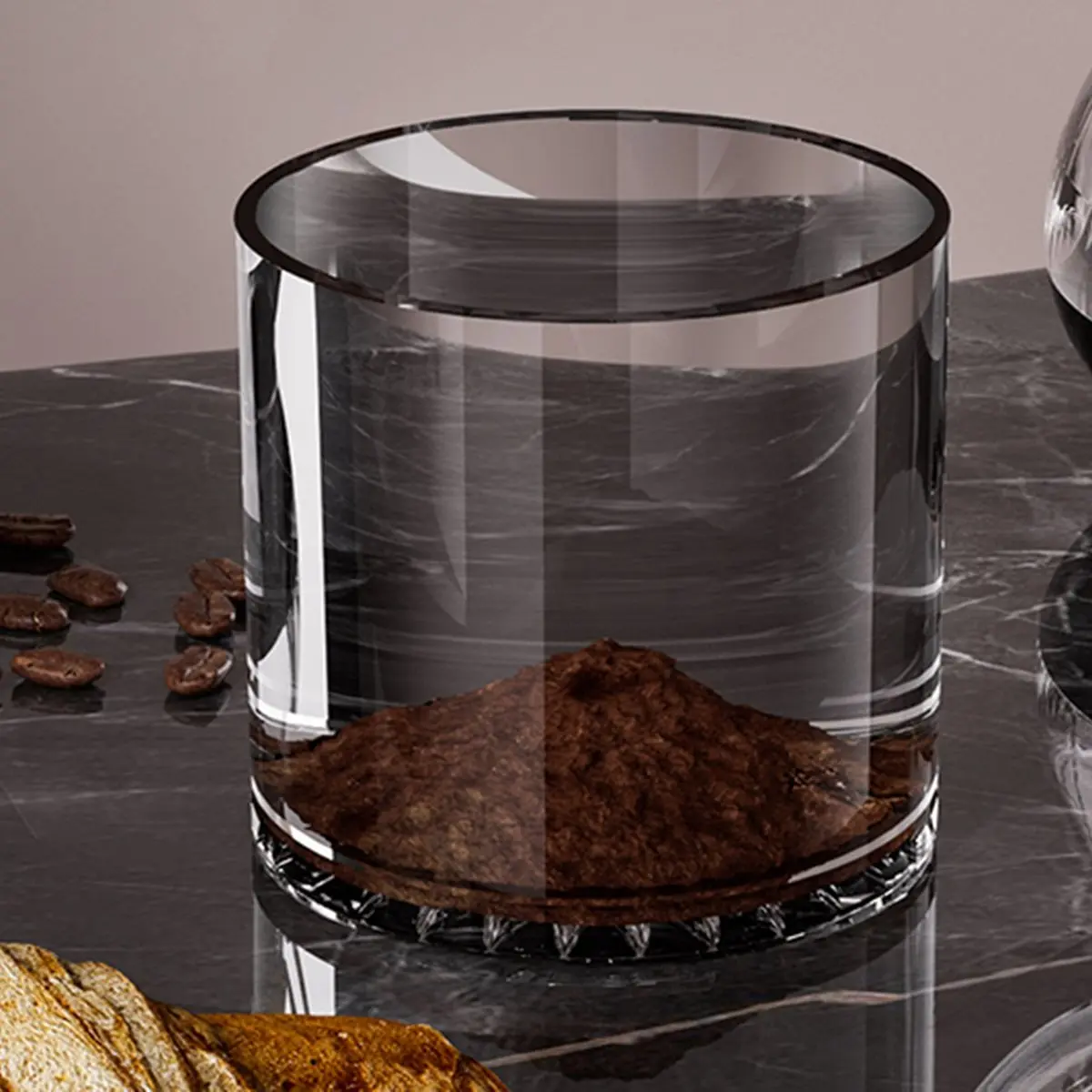 

(AIMA) Портативная кофемашина, ручная кофемолка, мини-регулируемая кофемолка, для дома и офиса, для путешествий, машина для приготовления кофейного порошка A