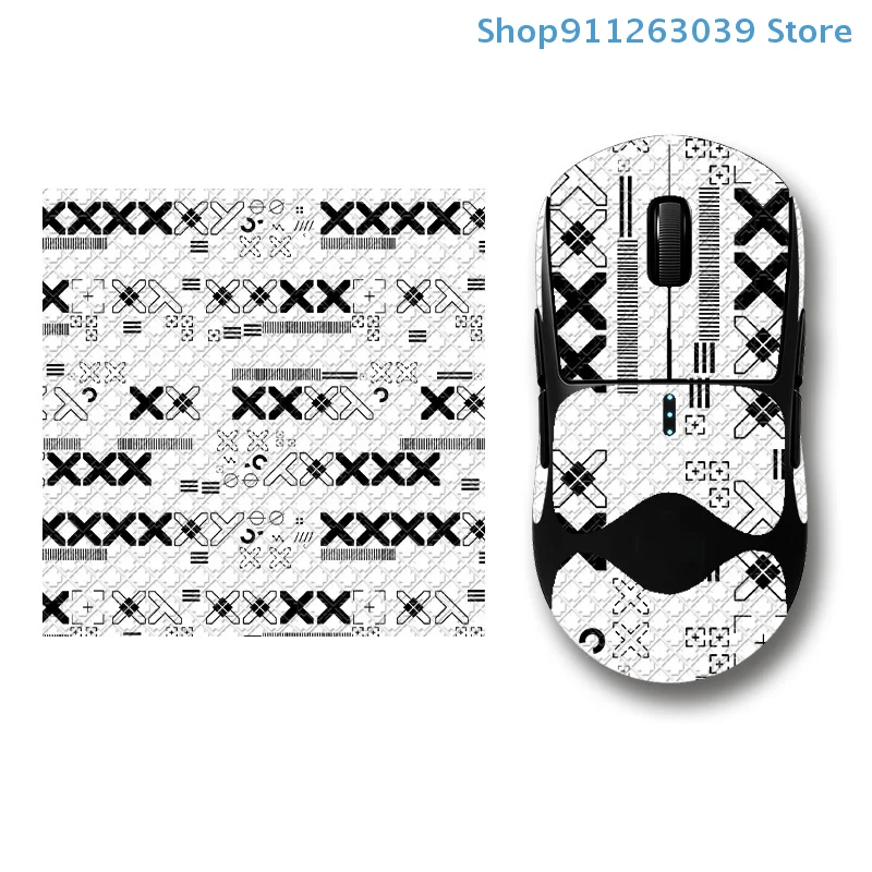 *Universal Anti-Slip Mouse Sticker DIY Sweat-Proof Mouse Grip Tape Wear-Resistant Gaming Mouse Sticker 15*14.8cm