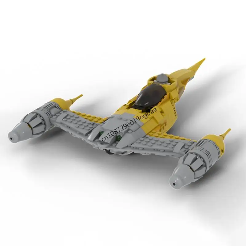 

Новый конструктор из 466 деталей: Звездный истребитель N1 из фильма «Звездные войны», модель для сборки, креативные идеи, детские игрушки, подарок на день рождения, строительные блоки