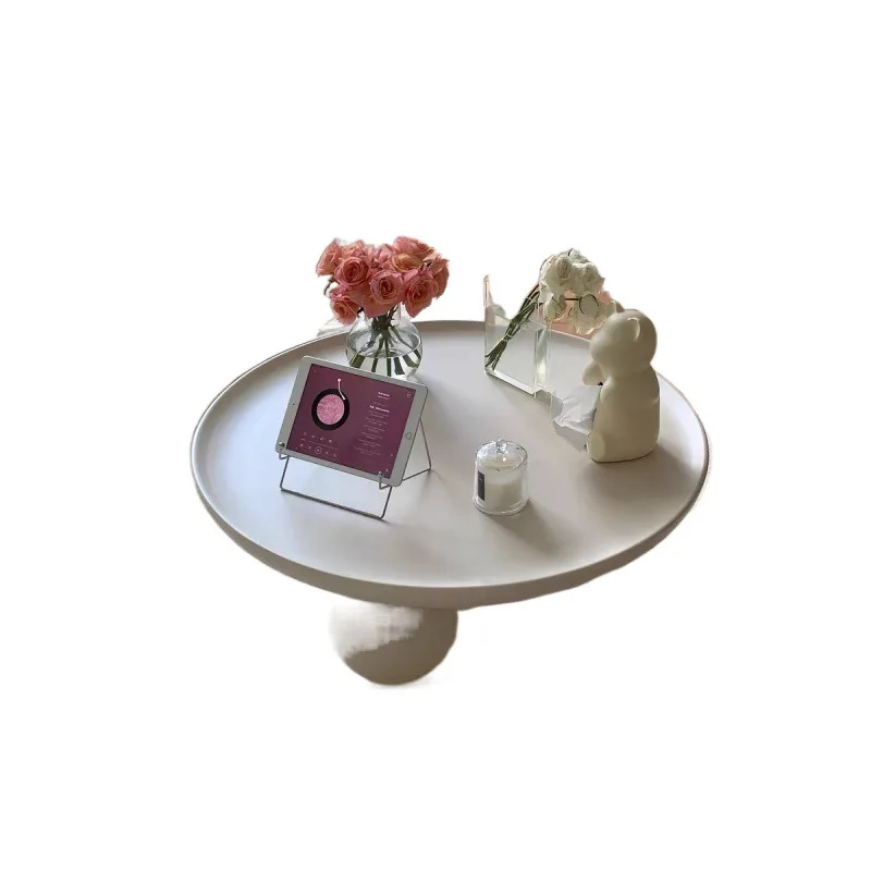 

Round coffee table, living room home, simple modern sofa round table