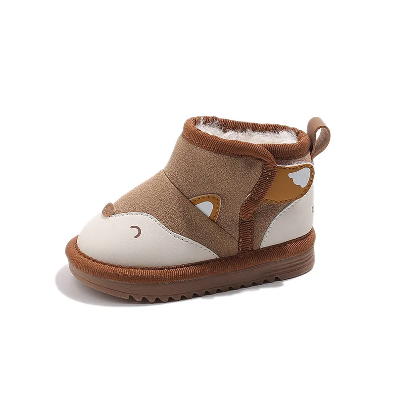 

Fashion Girl Boot 2025 Autumn New Kid Snow Boot Thicke Warm Kid Shoes Cute Anti Slip Girl Shoe Winter Kid Ankle Boots Botas Niña