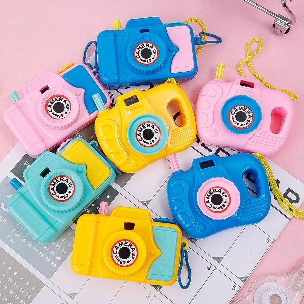 

10 Pcs Children Camera Toy Cartoon Animal Pattern Projection Child Educational Toys Birthday Party Gifts