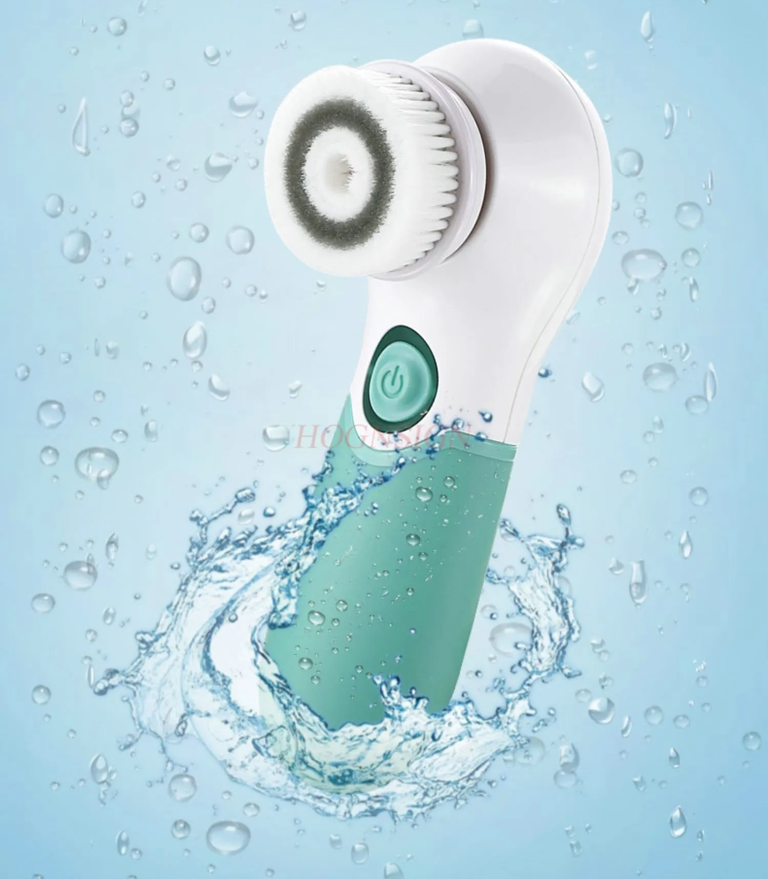 Facial wash machine, facial cleanser, female electric facial wash, pore cleaning, soft bristle silicone facial brush