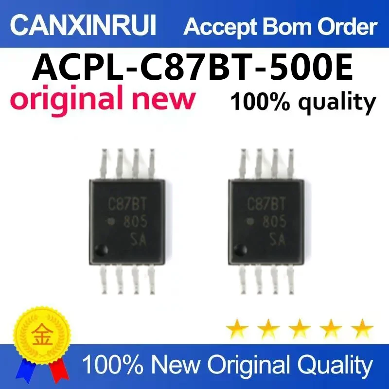(5pcs-100pcs)Brand new original ACPL-C87BT-500E SOIC-8 automotive DC voltage isolation sensor chip