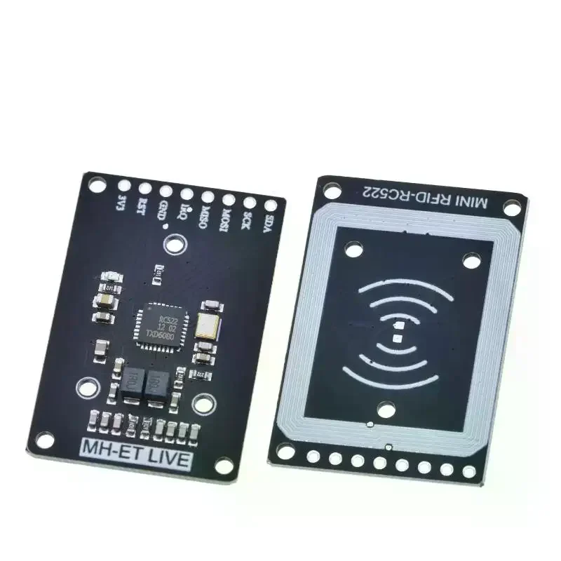 13.56MHz Frequency RFID Module SPI Interface Compact RC522 MINI Module 3.3V IC Reader Writer Access Control Systems