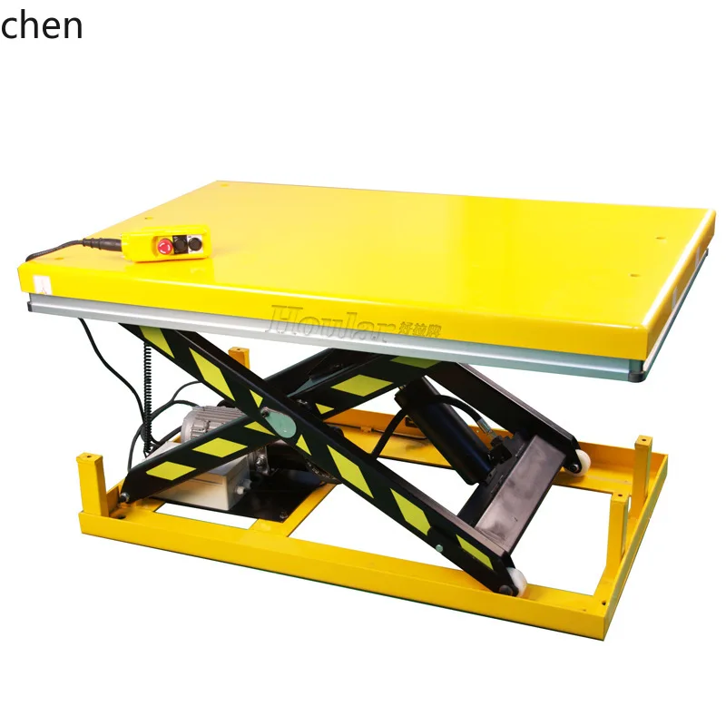 HT Automated Lifting Platform Small Fixed Lifting Machine Hydraulic Lifting Machine Loading and Unloading Platform