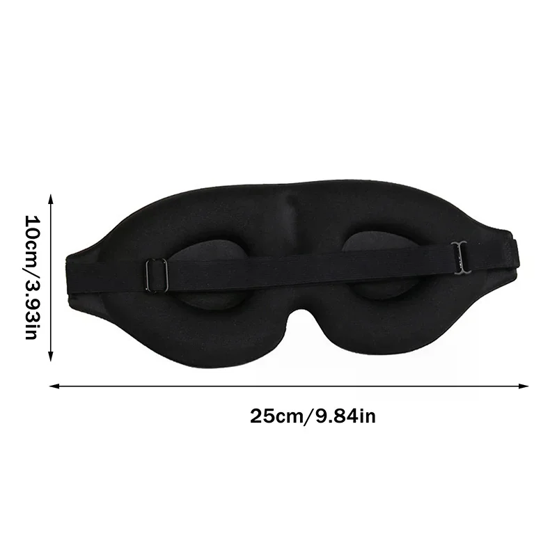 Sleeping Mask Soft Eyepatch Blindfold Blocking The Light Travel Eye Mask For 3D Sleeping Mask Night Sleep Patch Portable