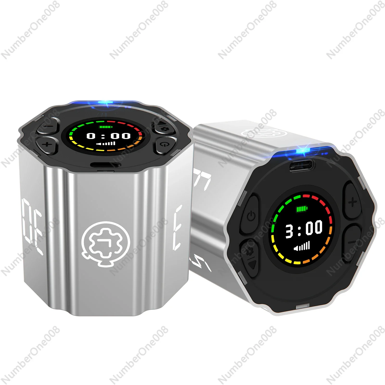 Mini Digital Kitchen Timer for Adults and Students with Magnetic Countdown Function
