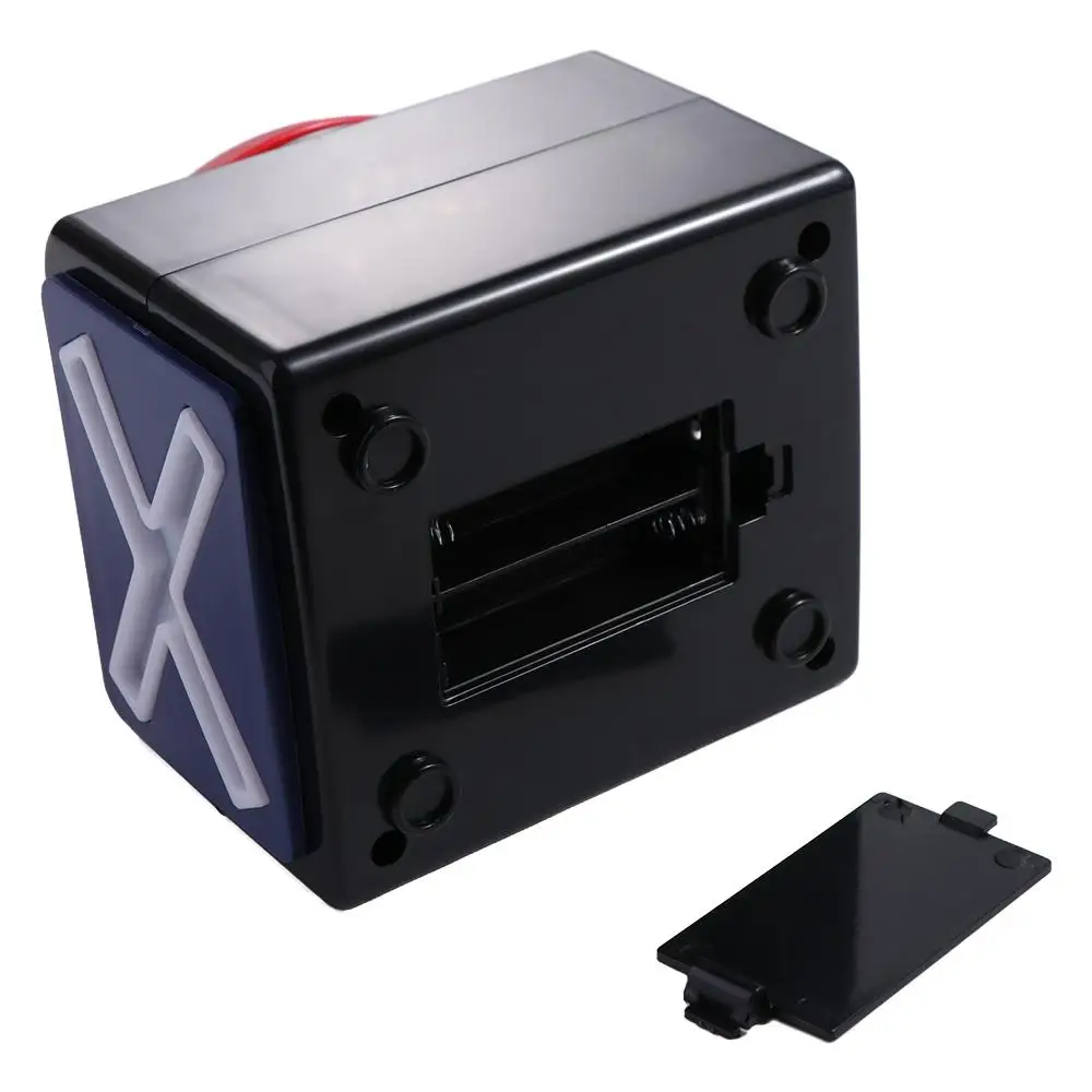 

Answer Machine Battery Powered Game Answer Buzzer with Sound Light Fun Contest Alarm Button Red Response Buzzers Relieve Stress