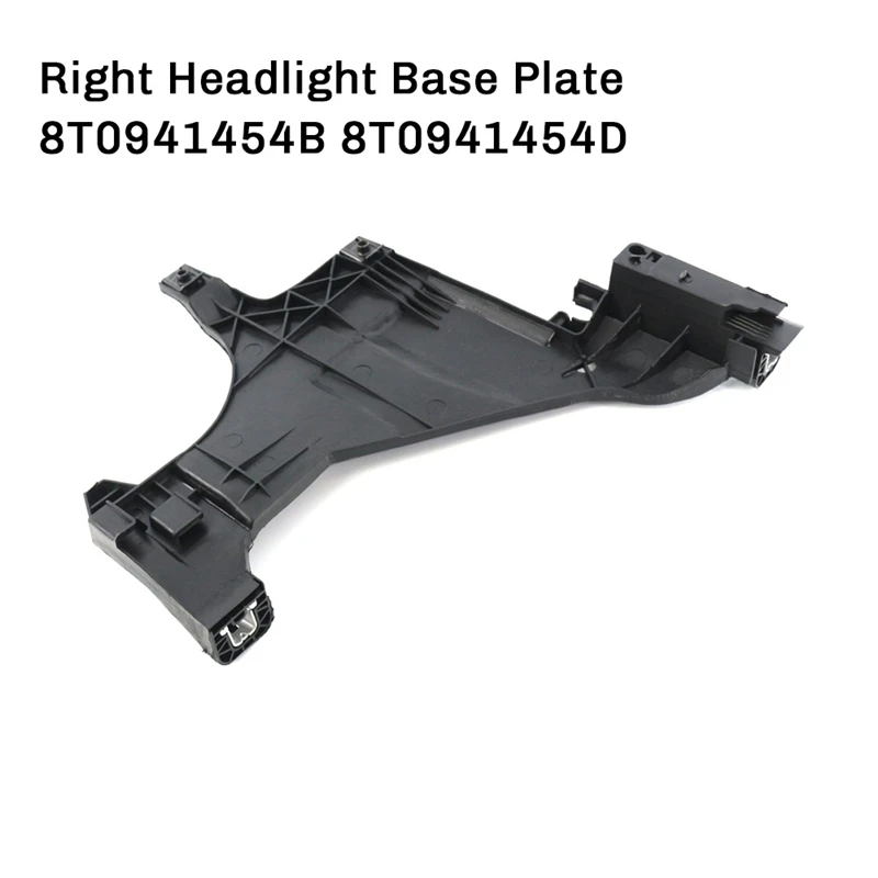 NEW-Front Bumper Headlight Bracket & Headlight Base Plate For  A4 B8 13-16, 8T0941453B 8T0941454B 8K0805607B 8K0805608B