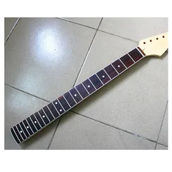 Disado 22 Frets Maple Electric Guitar Neck Rosewood Fretboard Glossy Paint Wood Color Guitar Parts Accessories