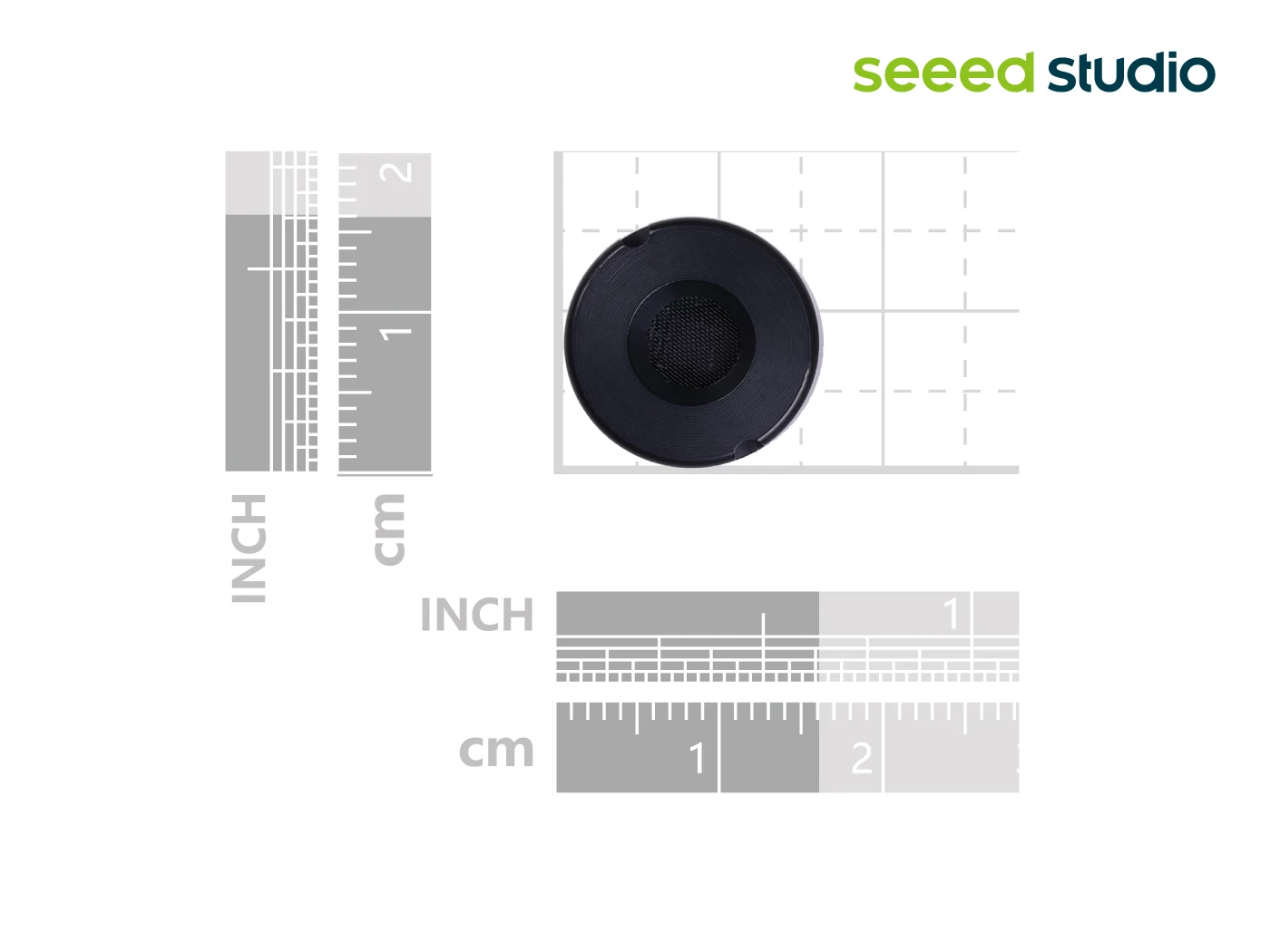 Seeed Studio Grove 초음파 센서 (US5) - ToF, 거리 감지, 에코 에너지 강도 값, 재료 구분