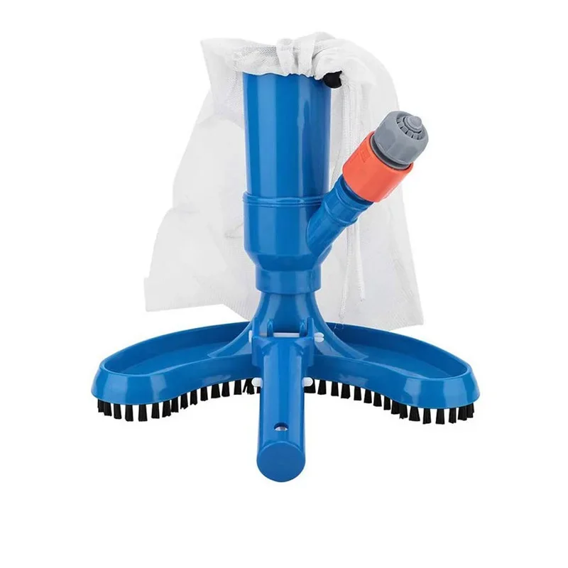 Suction Vacuum Head Brush Swimming Pool Cleaner Pond Cleaning Tool Accessories Easy Carrying Swimming Portable Parts