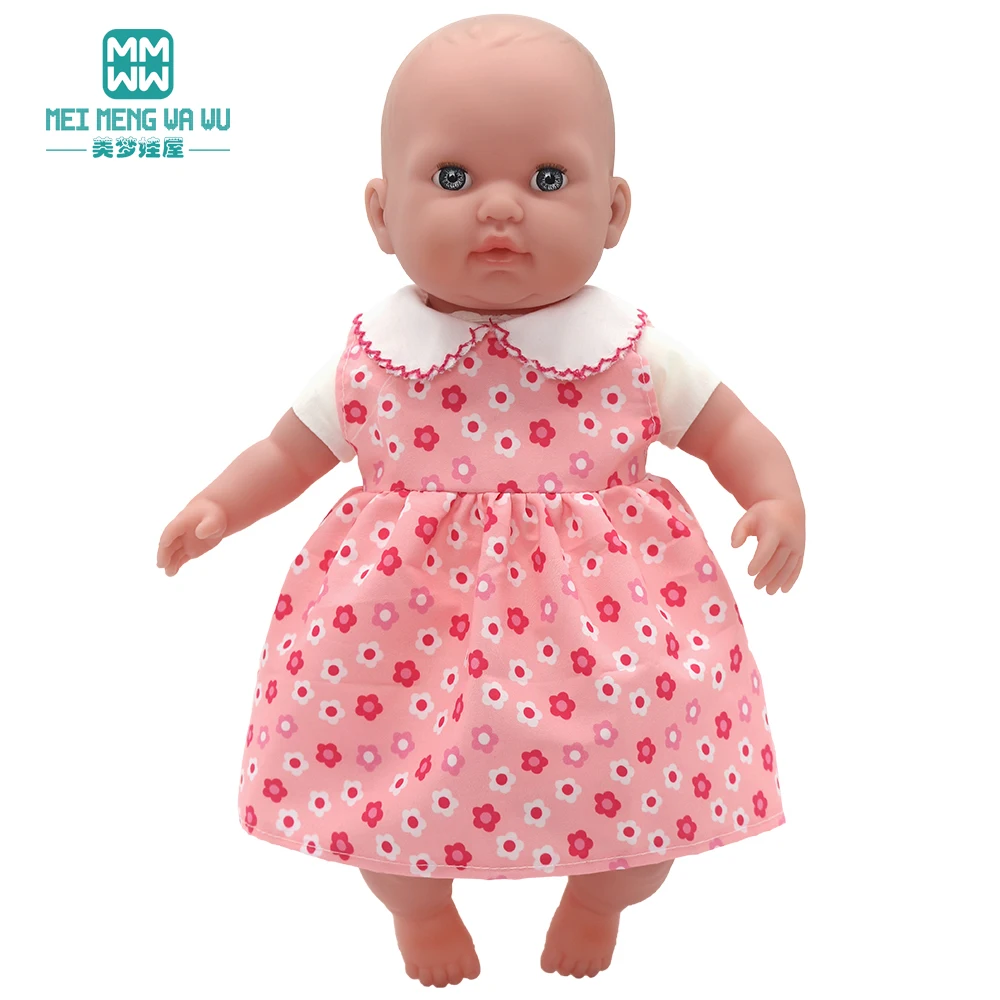 Puppe Kleidung Fit 45cm Spielzeug Amerikanische Puppe Mode Cartoon Gaze Kleid Hemd Hosen Schuhe Mädchen Geschenke – Detail 33