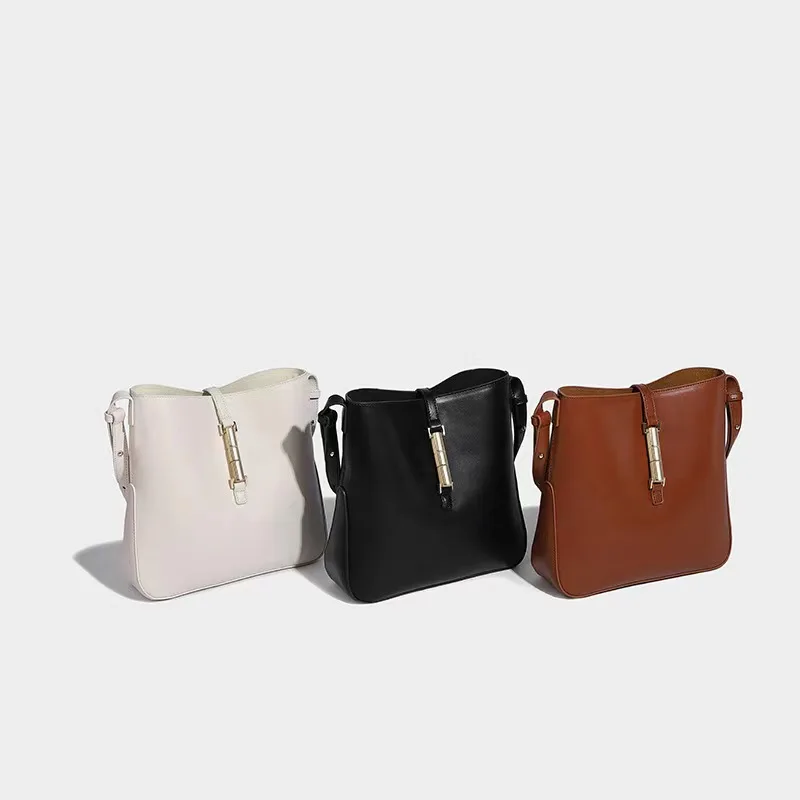 Trendy And Fashionable New Niche Designer Luxury Retro Tote Bag Exquisite And Versatile Armpit Bag High-end Simple Shoulder Bag