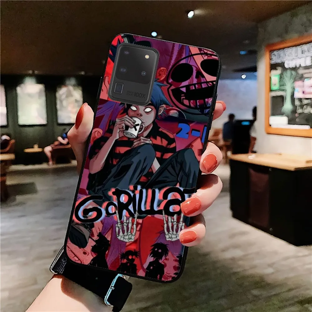 Animal Gorillaz Phone Case For Samsung S 9 10 20 21 22 23 30 23plus Lite Ultra FE S10lite Fundas