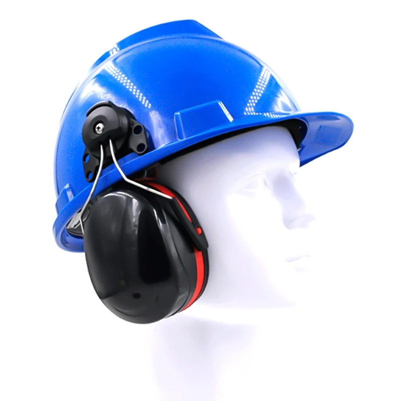 Ear Muffs Ear Protector Industry Anti Noise Hearing Protection Sound Proof Earmuff Use on Helmet Protective Working Helmet