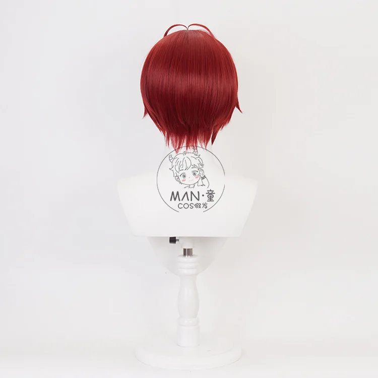 الملتوية العجائب ريدل روزهارتس شعر مستعار تأثيري الشعر القصير هدية عيد الهالوين #4