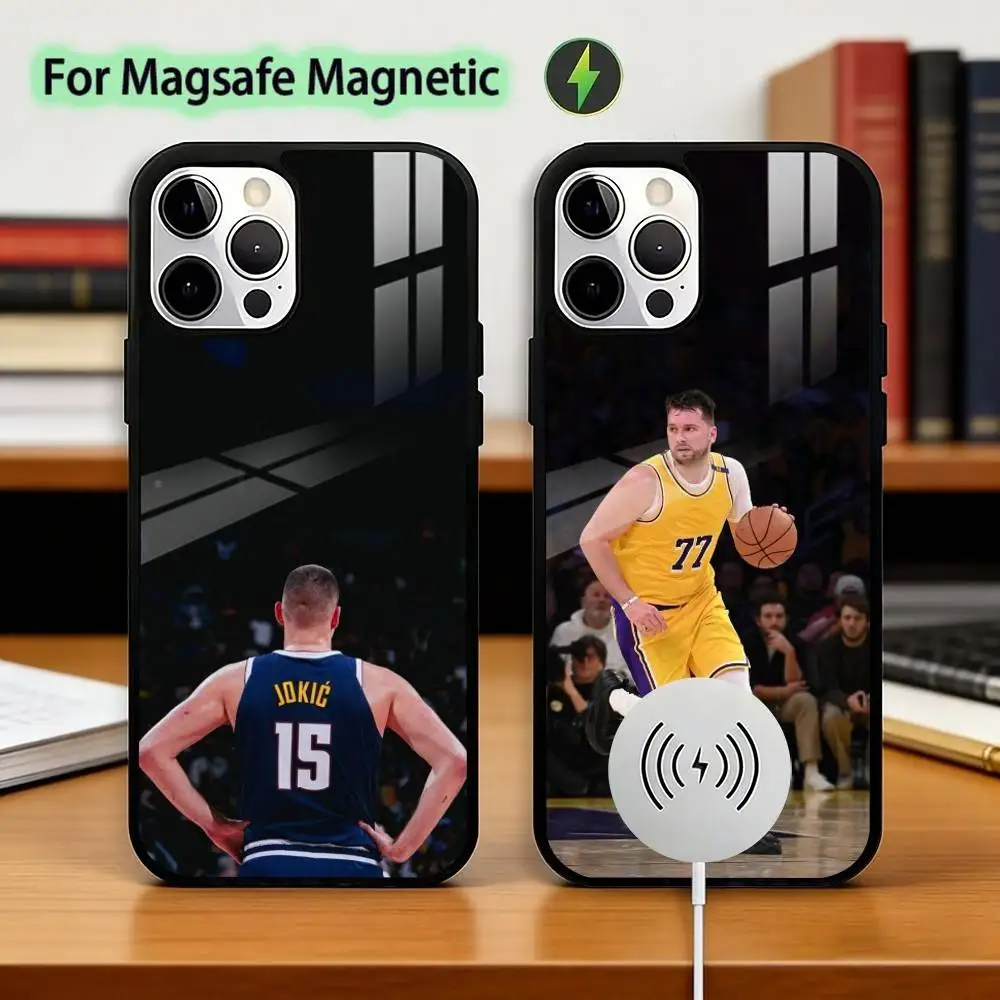 

Basketball Sport N-Nikola Jokic Phone Case For iPhone17,16,15,14,13,12,11 Plus,Pro Magnetic with Magsafe Wireless Charging